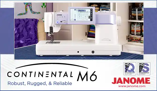 Janome Continental M6  – gallery image