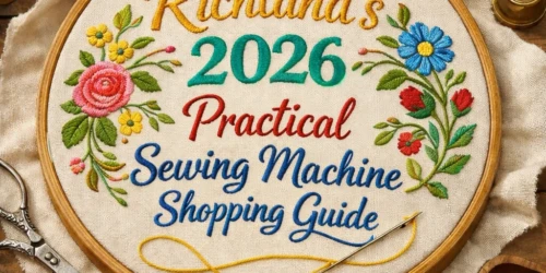 Embroidery sewing machine shopping guide