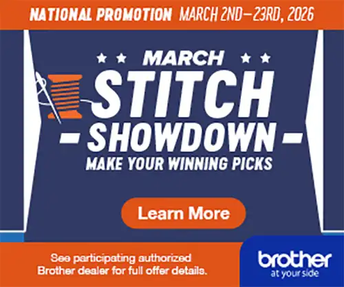 Brother March Stitchdown
